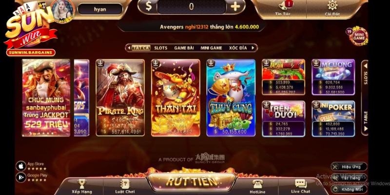 Chất lượng game Sunwin tuyệt vời 